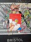 A Comfy Book Woman Ballpoint Ink Pen Aceo Atc Ooak Original 3 5 X 2 5 Inches