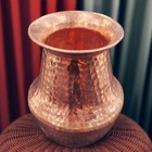 100  Pure Copper Beautifully Hammered Vintage Water Pot