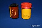 Vintage 1954 Kodak Px-135 B w 35mm 20 Exposure Film In Yellow Metal Can  mailer