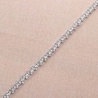 Hotfix Sew On Bling Rhinestone Crystal Applique Trim Diy Wedding Dress Belt