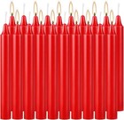 20pcs 4-inch Red Taper Candles For Decorative Use - 20pack Red  4 20pcs-red 