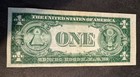 1935-a Series  1 Silver Certificate           star Note W blue Seal