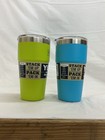 Yeti 16oz  2 Pack  Reef Blue And Chartruse  New