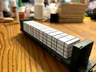 Custom Lumber Load For Walthers 60    Pullman Standard P-s Bulkhead Flat Car