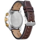 Citizen Men s Air Perpetual Calendar Eco-drive Brown Watch 45 Mm Jy8084-09h