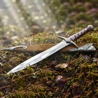 22  Sting Sword Dagger Movie Replica Polished Stainless Steel Blade   Scabbard