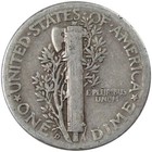 1936 D Mercury Dime Ag About Good 90  Silver 10c Us Coin Collectible