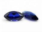 10pcs Marquise Cut Blue High Quality Sapphire Lab-created Aaaa  Loose Gemstones