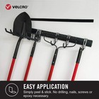 Velcro Heavy Duty Mounting Tape 16 Ft Black Industrial Adhesive Strip 10 Lbs