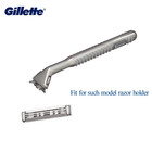 Gillette Sensor Excel Razor Handle   6 Cartridge - Holds Women And Mens Excel