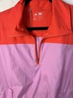 Adidas Women s Wind Tech Pullover Golf Jacket Medium Windbreaker