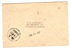 Us China Harbin 1947 Civil War Blockade Prexie Perfin Return To Sender Cover