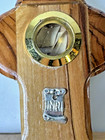 Olive Wood 9 crucifix W-sacraments And Silver Tone Metal Jesus Christian Cross