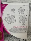 Heartfelt Creations Open Vintage Floret Rubber Cling Stamps 4 Pc Set Hcpc-3500