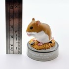 Hamsters Lunch 1 5 Chinese Hamster  Bottle Cap Figure Japan Exclusive Kaiyodo