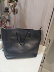 Madewell The Zip-top Medium Transport Tote Black Leather Crossbody