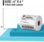 4x6 Thermal Shipping Labels Paper 500 1000x For Zebra   Rollo   Phomemo Printers