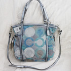New Coach Audrey Op Art Signature Spotlight Tote Shoulder Bag Purse