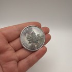 2022 Canadian Maple Leaf 1 Oz 9999 Fine Silver Bullion Coin Collectible