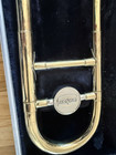 Vintage Bundy By Vincent Bach Trombone Case Holt Mouthpiece Made In Usa 1950   s