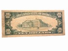New York  Ny National City Bank 1929  10 Ten Dollar National Note Fr 1801-1