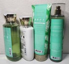 Bath   Body Works Cucumber Melon Body Cream  Lotion  Wash   Frag Mist 4 Pk Set