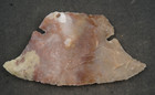 Ulu 4 7  By 2 5  Flint Ulu  Tool Spearhead Point Knife Blade Arrowhead I-336