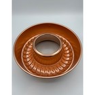 Vintage Mirro Copper Colored Aluminum Fluted Ring Mold 6 Cup 1 5 Qt Cake Pan