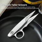 2026 Sewing Scissors Microcrystalline Steel Premium Tailor Shears Snips Black