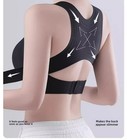 Women Posture Corrector Bra Wireless Back Support Lift Up Yoga Bra Shapewear