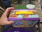 Vintage 1970s King-seely Thermos Road Runner Metal Lunch Box With Handle