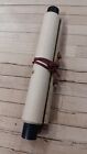 Vintage 25 Inch Korean Hand Painted Silk Screen Scroll Wall Hanging Art