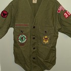 Vintage 1965 Kansas City Uniform Shirt Troop 302 Boy Scouts Of America Bsa
