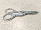 Vintage Necchi Miniature Folding Sewing Machine Scissors Made In Italy