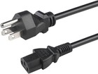 Power Cord Ac Cable 5 Ft Pc Computer Monitor Printer 3 Prong  limit 2 Per Order 