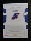 Kyle Larson Race Used Firesuit Chevy Bowtie Patch Autograph Auto