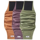 Reusable Washable Dog Diapers For Male Dogs - Pack Of 3  Xl Absorbent Belly Band
