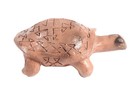 Navajo Turtle Pottery By Betty Nez   Ca  1999  Size 2 375  H X 5 5  L X 3 25  W