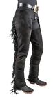 Western Equitation Chaps - Genuine Suede Leather - Black brown sand- Xs s m l xl