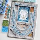 Bead Plate  Bead Measuring Plate  Jewelry Design Tray  Bead Design Table  Suitab