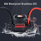 Rocket 3650 Sensorless Brushless Motor 7700kv 80a Esc For 1 10 Tamiya Rc Car