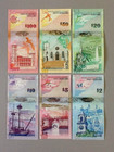 Bermuda 2009 Set  2  5  10  20  50   100 Dollars P-57b 58a 59a 60b 61a    62 Unc