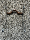 5  Copper Mouth Western Curb Grazing Pleasure Bit 8  Shanks Med Port Stainless