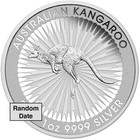 Australia Silver Kangaroo 1 Oz  1 - Random Date - Bu Tube Of 20 Coins