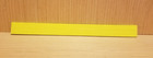 Nickles Bakery Vintage Food Promotional Advertising Bright Yellow Wood Ruler