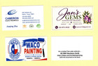 50 Free Business Cards Free  With Our Advertisement On Back Side
