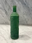 Vintage Italian Frosted Glass Bottle Decanter