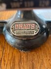 Antique Vintage Detecto Cast Iron Balance Scale   Made In Ny 10 Kg 