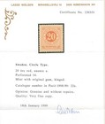 Sweden  23 Very Fine Mint Original Gum Lightly Hinged   with Certificate  