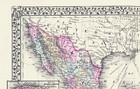 Historic Map - Mexico Central America West Indies - Mitchell 1860 - 23 X 36